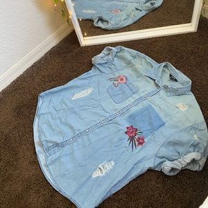 Express button up top